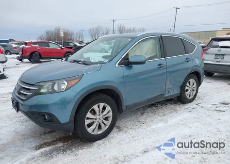 2013 Honda Cr-V Ex-L from USA, damaged, VIN 5J6RM4H72DL073454